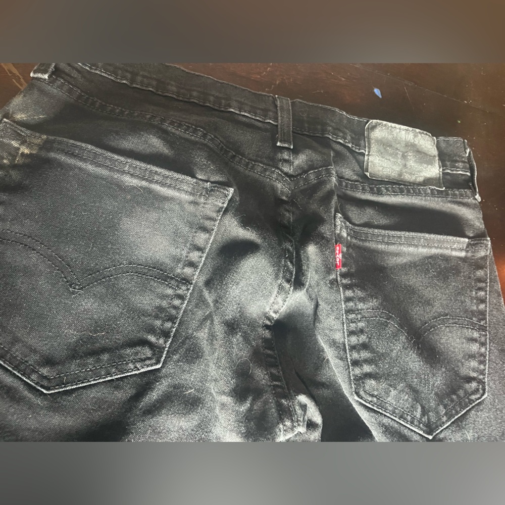 Levi's Men's Dark Gray Relaxed Jeans